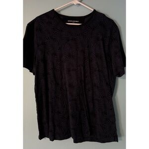 Banana Republic Palm Floral Pattern Shirt